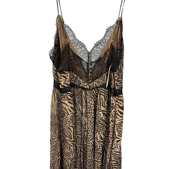 Cami Nyc Marley Maxi Dress lace silk in Jungle Small - Picture 8 of 15